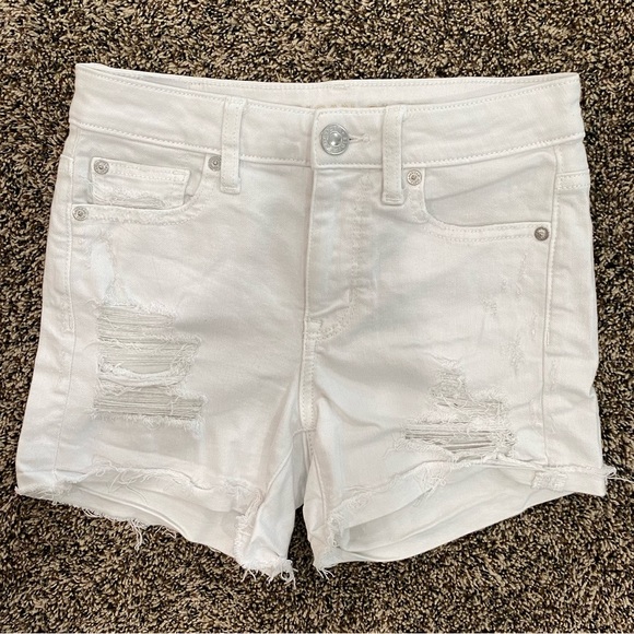 American Eagle white jean shorts - Picture 1 of 5